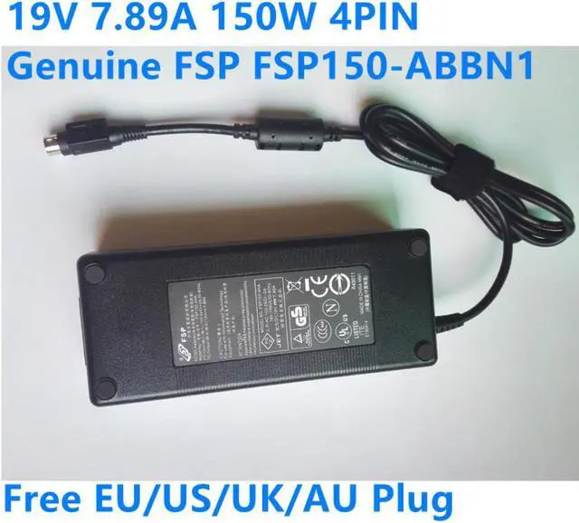 Alt view image 3 of 4 - FSP150-ABBN1 19V 7.89A 150W 4PIN AC Adapter For FSP150-ABBN2 IPC912-213-FL-A TOBII TX300 GETAC X500 Power Supply Charger