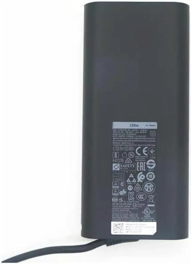 Alt view image 2 of 2 - 20V 6.5A 130W TYPE-C DA130PM170 HA130PM170 Power Supply AC Adapter For Dell XPS 15 9560 Precision 3550 Laptop Charger