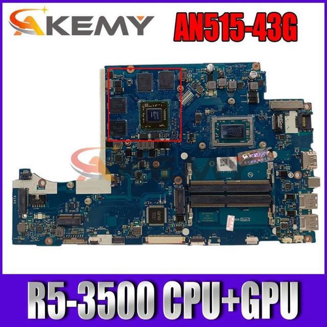 For ACER AN515 43G Laptop motherboard LA H901P With R5 3500 CPU