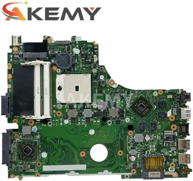 Alt view image 2 of 3 - X550DP Mainboard REV2.0 For ASUS X550DP X750DP X550 X550D K550DP Laptop Motherboard  LVDS/40PIN HD8670M/2GB