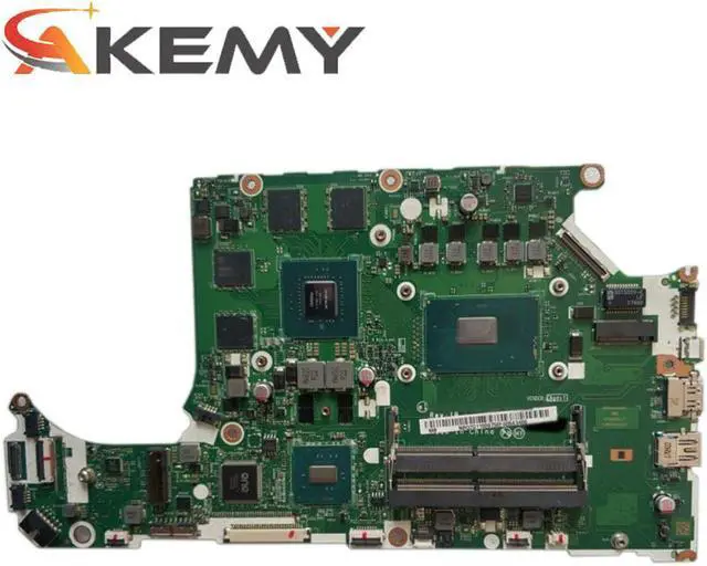 Alt view image 2 of 3 - For ACER AN515-52 AN515 Laptop motherboard DH5VF LA-F951P CPU i5 8300H GPU GTX1050 4GB   Test OK Mainboard
