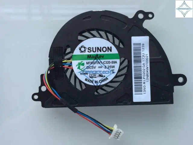 Alt view image 2 of 2 - for ASUS X453 X453M X403M X553 X553M X553MA F553M D553M MF60070V1-C320-S9A laptop cpu cooling fan