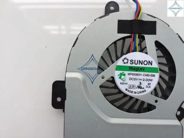 Alt view image 2 of 3 - for Asus k55 X55A K55X X55 X55C X55A X55U X55Sa F55 F45 MF60090V1-C480-S99 laptop cpu cooling fan 10MM KSB06105HB