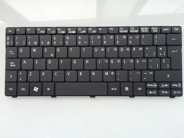 Alt view image 3 of 3 - for Acer Aspire One D255 D255E D257 AOD257 D260 D270 521 522 532 532H 533 NAV50 sp spanish laptop keyboard teclado PK130E91A18