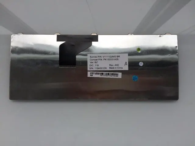 Alt view image 3 of 3 - for Acer Aspire One D255 D255E D257 AOD257 D260 D270 521 522 532 532H 533 NAV50 BR Brazilian laptop keyboard PK130D31A26