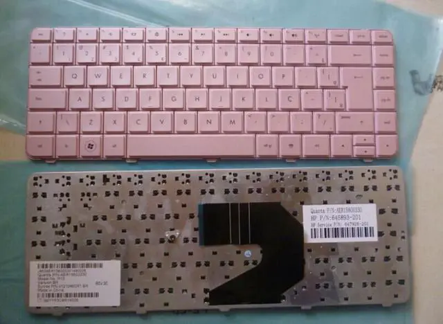 Main image of for HP Pavilion G4 G43 G4-1000 G6 G6S G6T G6X G6-1000 635 Q43 CQ43 CQ57 G57 430 br brazilian pink laptop notebook keyboard