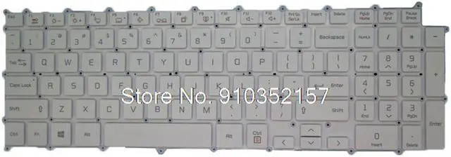 Main image of Laptop Backlit Keyboard For LG gram 17 17Z90N AEW74089812 19A6A-US AEW74089802 19A6B-US KT01-19A6BS03USRA000 English US NO Frame