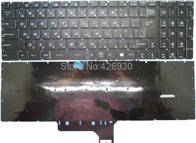 Main image of GT76 RGB Keyboard For MSI GT76 Titan DT 9SF 9SG 9SFS 9SGS 10SFS 10SGS GT76 Titan 9SF 9SG 10SF MS-17H1 Japanese Colourful Backlit