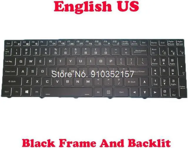 Main image of Laptop US Keyboard For Gigabyte Gaming G5 GD KD MD G5 KC-5US1130SH G7 KC G7 GD MD United States US Black Frame