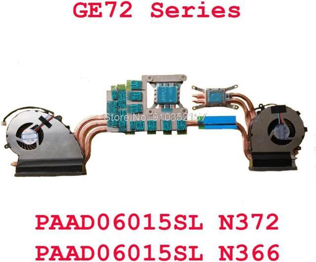 Amazon.com: HK-Part Fan for MSI Gl72 GE72 2QD 2QE 2QF 6QC