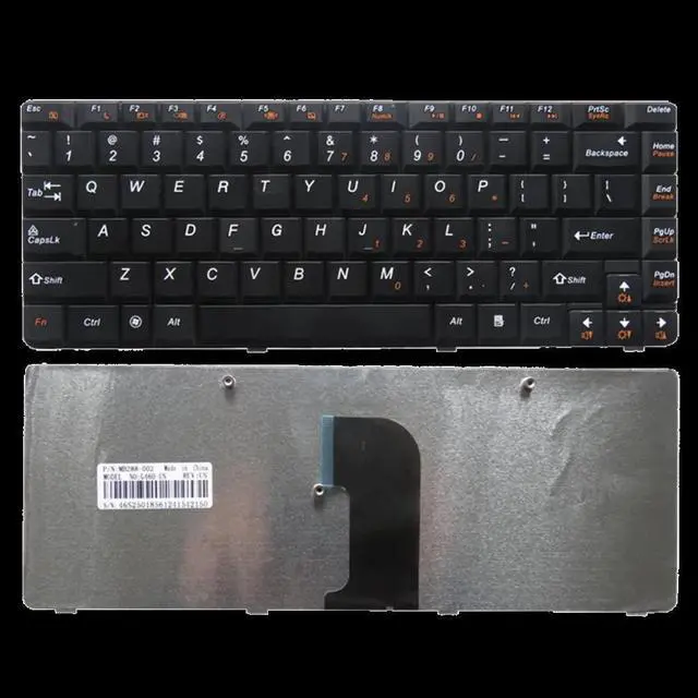 Alt view image 4 of 4 - US for Thinkpad Keyboard Dns Clevo Intelbras for Lenovo G460 G460A G460E G460AL G460EX G465