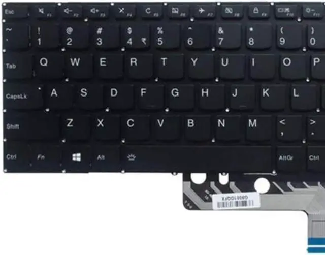 Alt view image 4 of 4 - PANSI Laptop Replacement US Layout Keyboard for Lenovo Ideapad 310S-15IKB 310S-15ISK 510S-15IKB 510S-15 Black