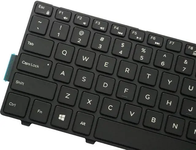 Alt view image 3 of 4 - Replacement Keyboard for Dell Inspiron 15 5000 Series 15 5551 5552 5555 5558 5559 7559 Laptop with Backlight US Layout