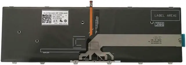 Main image of Replacement Keyboard for Dell Inspiron 15 5000 Series 15 5551 5552 5555 5558 5559 7559 Laptop with Backlight US Layout