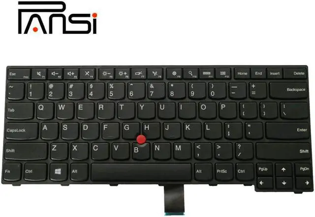 Alt view image 2 of 4 - PANSI Laptop Replacement Keyboard for Lenovo ThinkPad E450 E450c E455 E460 E465 W450 Laptop No Backlight