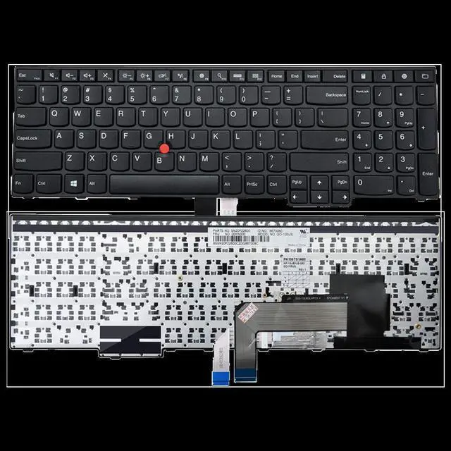 Alt view image 4 of 4 - for Lenovo Notebook Keyboard Thinkpad E550 E550C E555 E560 E565 00HN000 00HN037 Replacement Dns Shop Clevo Cheap Packard Bell US