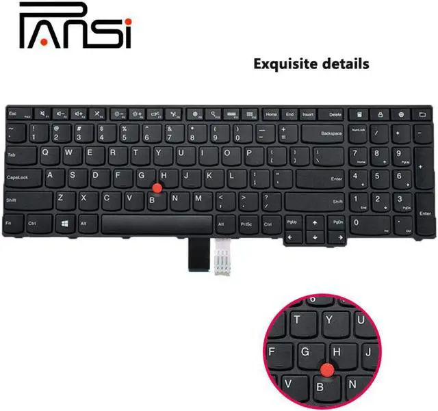 Alt view image 2 of 4 - for Lenovo Notebook Keyboard Thinkpad E550 E550C E555 E560 E565 00HN000 00HN037 Replacement Dns Shop Clevo Cheap Packard Bell US