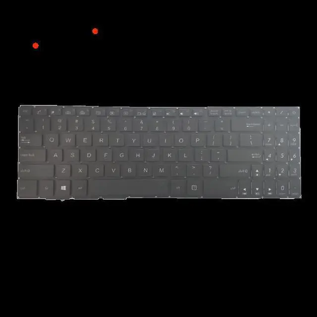 Alt view image 2 of 4 - US for Asus Laptop Keyboard X580 N580 N580V VivoBook Pro 15 X580VD X580VN 0KN1-291TA12 0KNB0-5600TA00 Backlight Claviers Dns