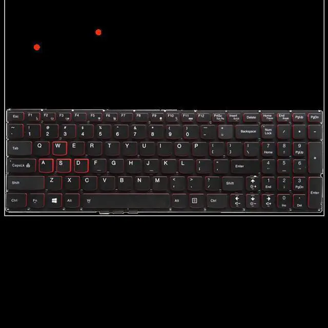 Alt view image 2 of 4 - US for Thinkpad Backlit Keyboard for Laptop for Lenovo Y700 Y700-15 Y700-15ISK Y700-15ACZ Y700-17ISK Y700-15ISE