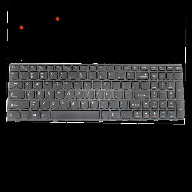 Alt view image 2 of 4 - Factory US for Thinkpad Backlit Keyboard for Laptop Clevo Dns Intelbras for Lenovo Y580 Y580N Y580NT