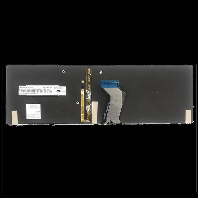 Alt view image 3 of 4 - Factory US for Thinkpad Backlit Keyboard for Laptop Clevo Dns Intelbras for Lenovo Y580 Y580N Y580NT