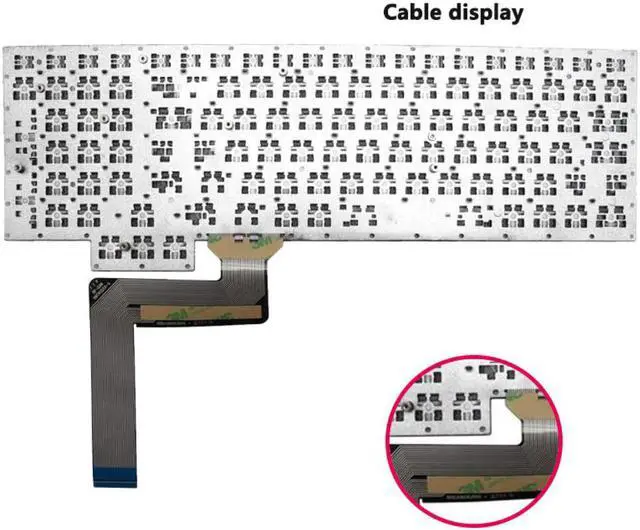 Alt view image 4 of 4 - for Asus Notebook Keyboard G750 G750JX G750JZ G750JY G750JH G750JM Replacement Dns Clevo Positivo Cheap Keyboard Packard Bell US