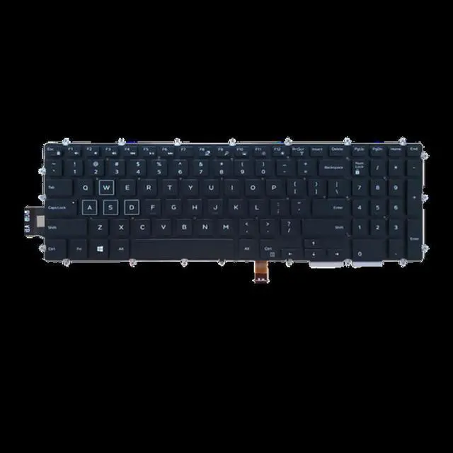 Main image of FOR Dell Notebook for Keyboard for Laptop Dns Clevo Black Packard Bell Alienware M15 M17 R1 2019  US