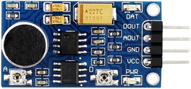 Main image of Waveshare Audio Signal Amplifier Sound Sensor Module Sound Control Module Sound Detection Module LM386 For Arduino
