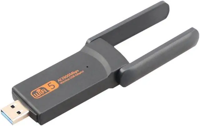 Alt view image 2 of 3 - USB Wireless Network Card WIFI5 Dual Frequency AC5G Desktop Notebook AX1900 Computer Mobile Phone Transmitter Receiver