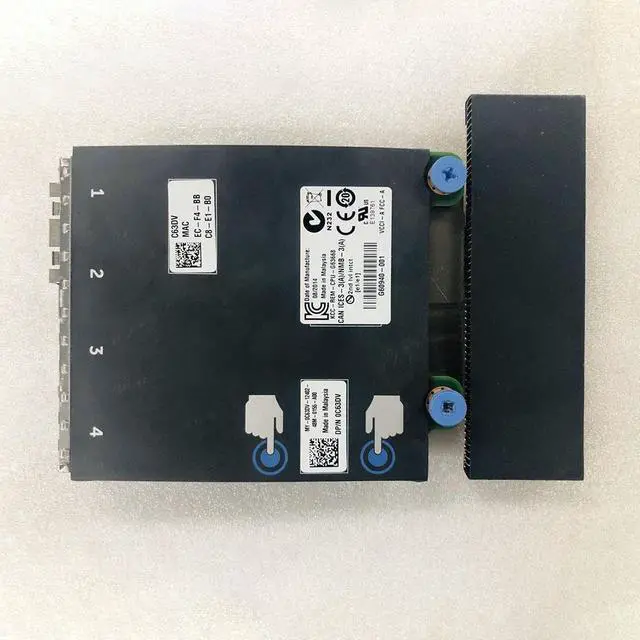 Alt view image 2 of 3 - For DELL R730 R720 X520+I350 0C63DV MT09V NWMNX 10GB+1GBE Network Card Module