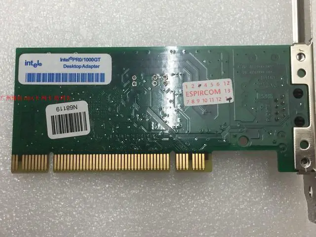 Alt view image 2 of 3 - For Intel PWLA8391GT PRO 1000 GT single-port Gigabit network card 8391GT PCI slot