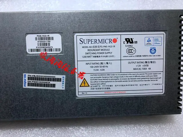 Main image of For Super Wave Inspur PWS-1K22-1R 1200w Server Power Inspur NF560D2