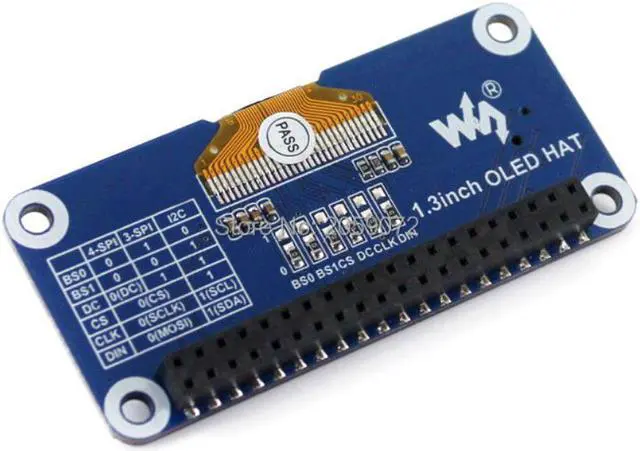 Alt view image 2 of 3 - raspberry pi 3 model b /4B zero w 1.3inch oled LCD 1.3 inch LCD