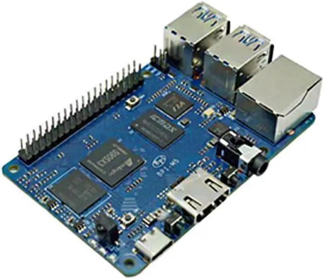 Alt view image 2 of 3 - Banana Pi BPI-M5 with Amlogic S905x3 chip design 16G eMMC, High Performance like 4B compatible with Raspberry Pi 3B Size