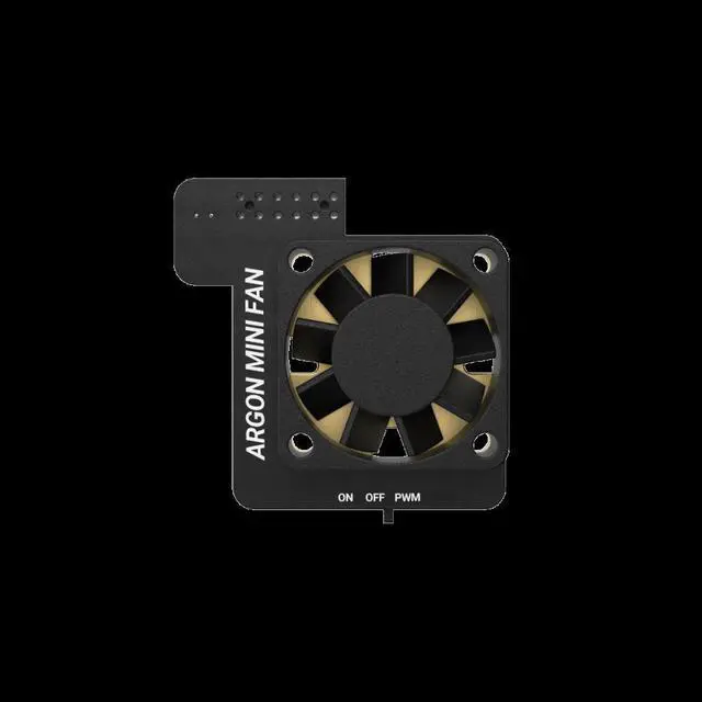 Alt view image 2 of 3 - Argon Mini FAN Pack of 2 for Raspberry Pi 4 and Raspberry Pi 3 Model B Boards Fit Official Raspberry Pi Cases