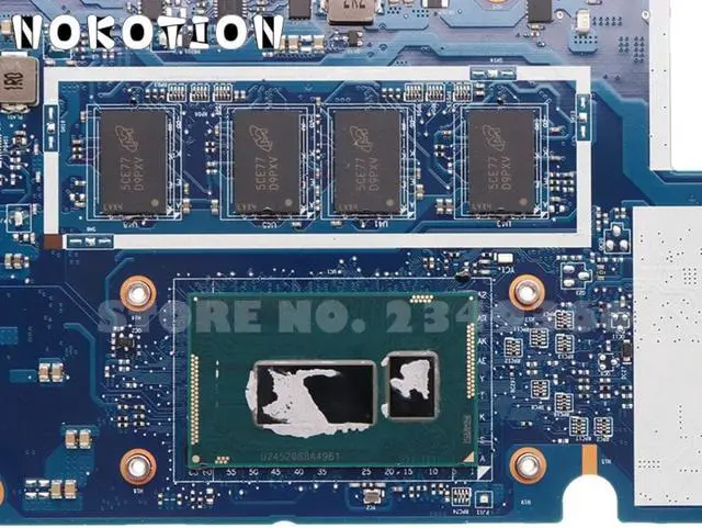 Alt view image 3 of 6 - For Lenovo YOGA 2 11 Laptop Motherboard 5B20G04871 AIUU3 NM-A341 SR1C7 I3-4012Y CPU 4GB RAM