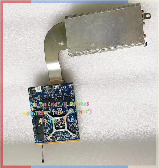 Alt view image 2 of 2 - gtx880m gtx880 graphics card with radiator for A1312 iMac 09-11 vbios has been updated