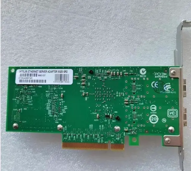 Alt view image 4 of 4 - Intel X520-SR2 82599ES Network Adapter E10G42BFSRBLK