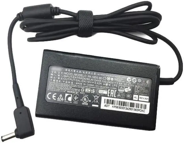 Alt view image 4 of 4 - Power Adapter PA-1650-86 SADP-65KB 19V3.42A 65W For Acer TMTX50 TMP259 5742G TM5742 N15C1 Laptop Charger 5.5*1.7MM
