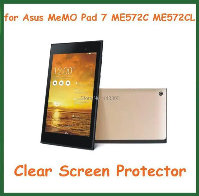 Main image of 5pcs Transparent Screen Protector Protective Film for Asus MeMO Pad 7 ME572 ME572C ME572CL Tablet PC No Retail Package