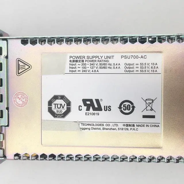 Alt view image 3 of 3 - PSU700-AC For Huawei AC Power Access Module 700W Service Routers NE40E Series NE40E-M2K Perfectly Tested