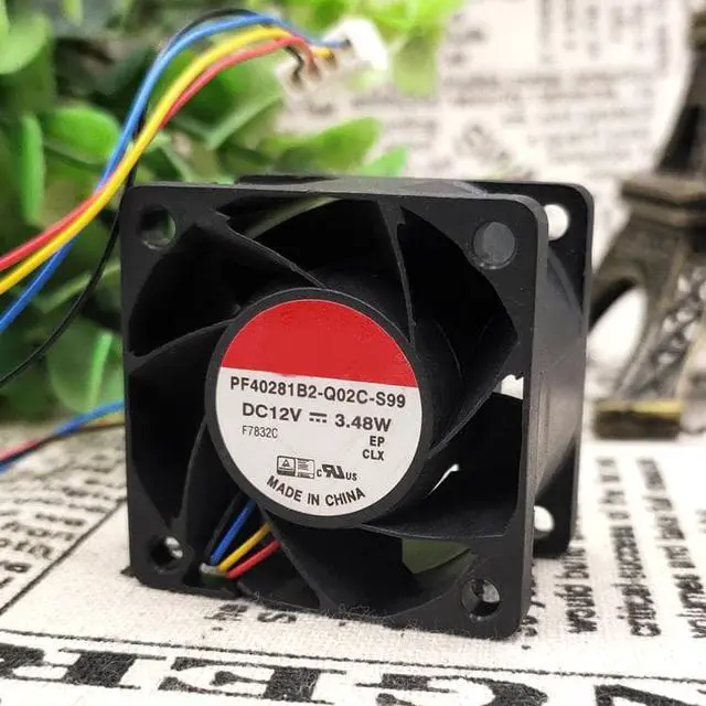 Main image of PF40281B2-Q02C-S99 4028 12V 3.48W large air volume server cooling fan