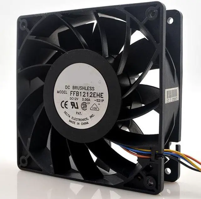 Main image of FFB1212EHE 12V 12038 3.00A 12CM ultra-violent 4-wire PWM cooling fan