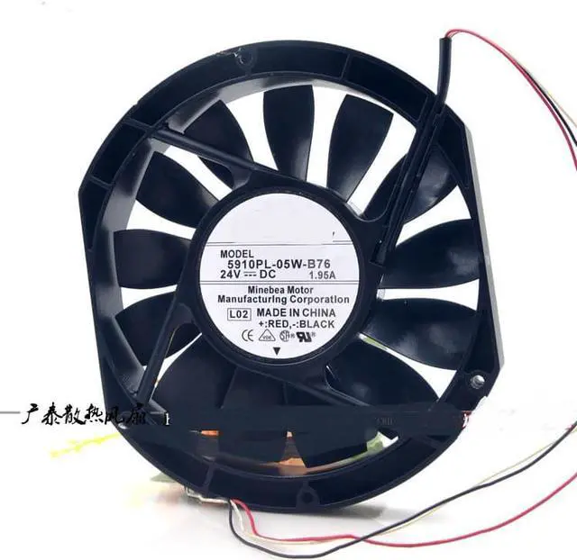Main image of 5910PL-05W-B76 17250 17cm 24V 1.95A cooling fan
