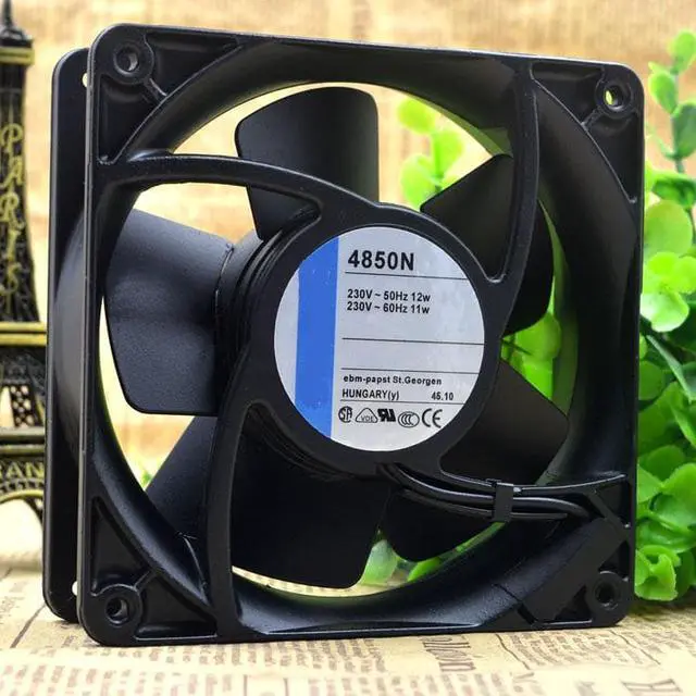 Alt view image 3 of 3 - TYP 4850N 230V 17/18W 120*120*38mm cooling fan