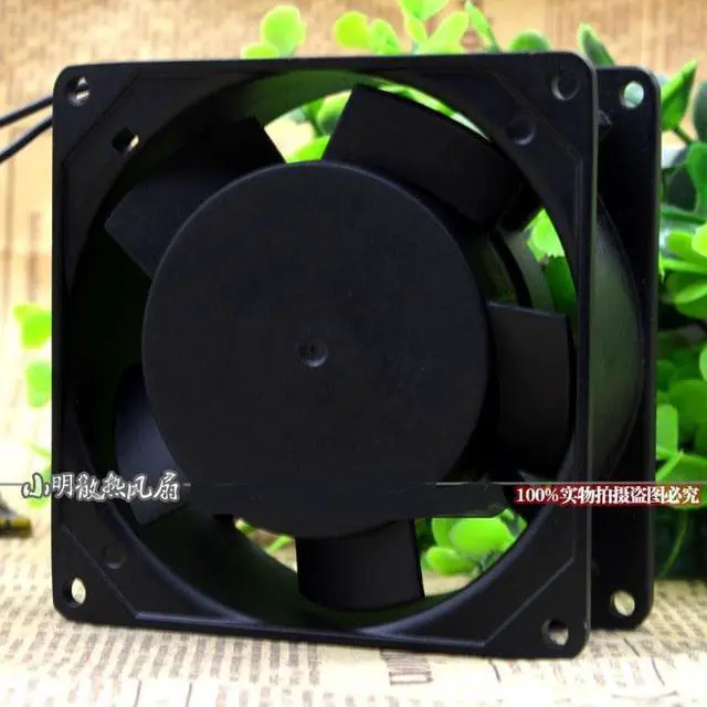 Alt view image 2 of 3 - AC9238A2HS 220V 0.06A 0.07A Axial cooling fan fan 9238 9038 copper wire