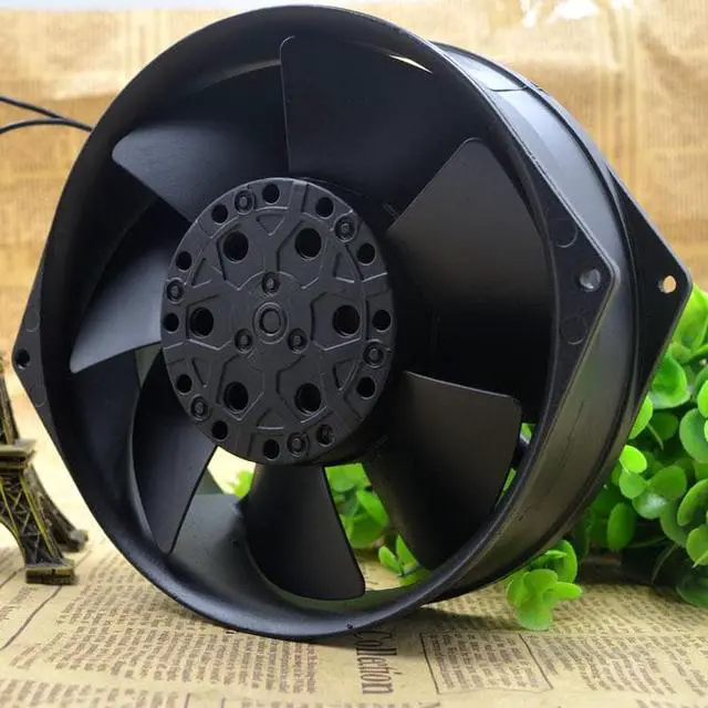 Alt view image 2 of 3 - The W2S130-AA03-01 230V 15055 2 line metal high temperature resistance fan