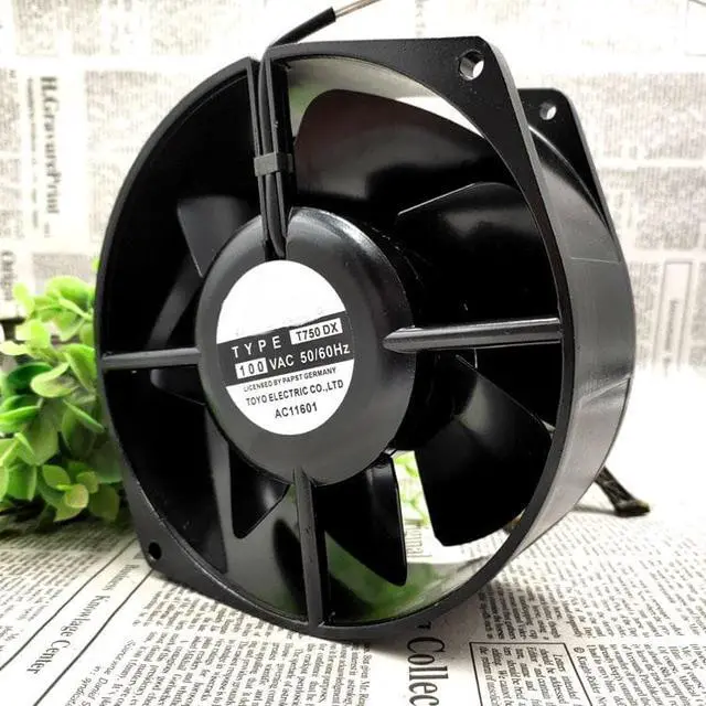 Main image of T750DX 17.2cm 17255 100V 43/40W all metal cooling fan