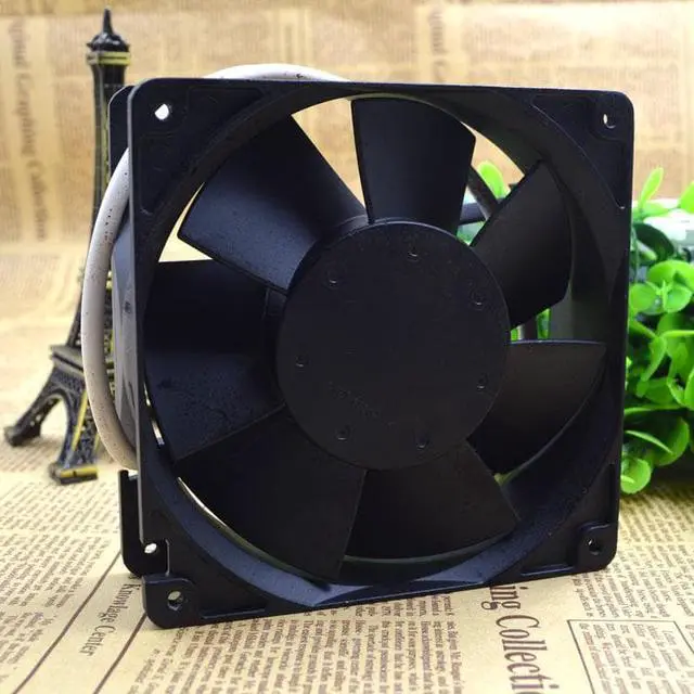 Alt view image 2 of 3 - 12cm 4715SL-07W-B39 48V 0.18A three-wire metal waterproof cooling fan