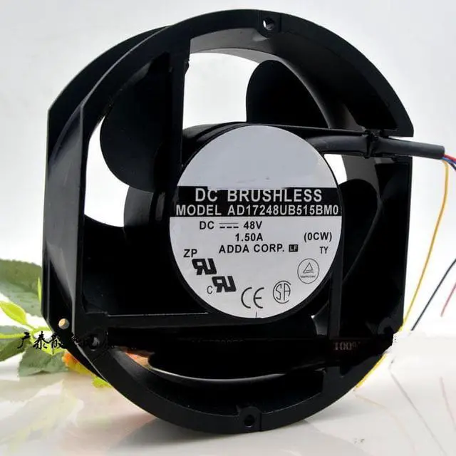 Alt view image 3 of 3 - AD17248UB515BM0 17050 48V 1.5A 17cm cooling fan